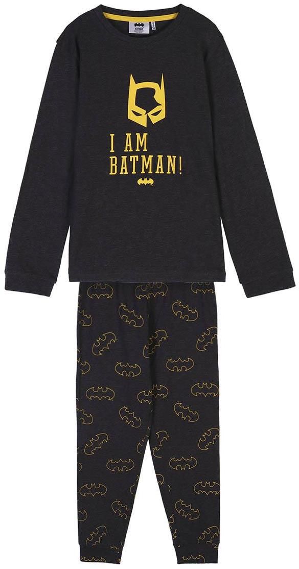 DLHÉ PYŽAMÁ Z JEDNODUCHÉHO JERSEY BATMAN