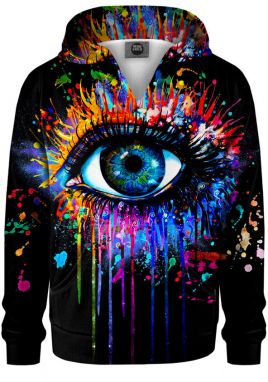 Mikina Mr. GUGU & Miss GO BLACK FULLPRINT