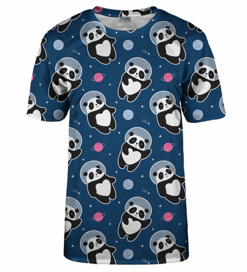 Horkosladké tričko astronauta Panda Paris Unisex Tsh Bsp519 Navy Blue