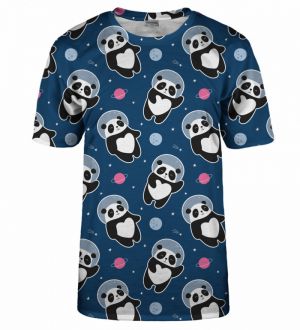 Horkosladké tričko astronauta Panda Paris Unisex Tsh Bsp519 Navy Blue