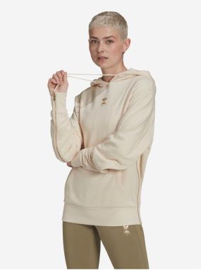 Dámska krémová mikina s kapucňou adidas Originals - Dámska