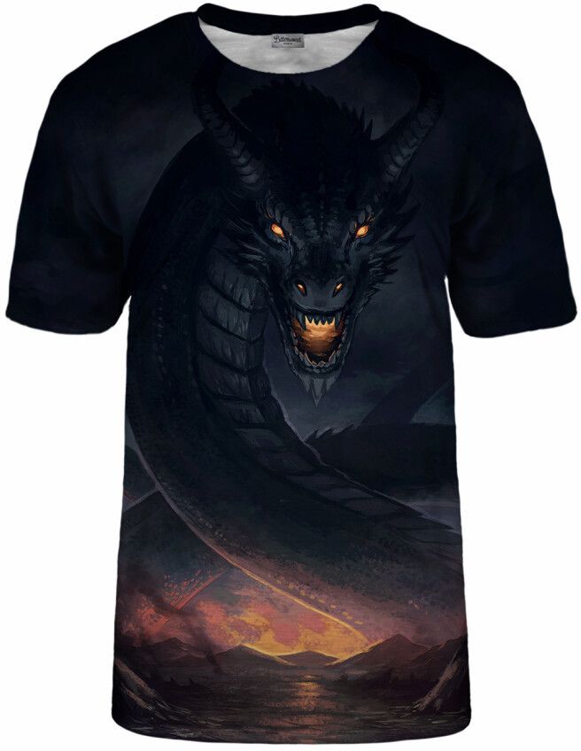 Bittersweet Paris Unisex's Dragon Protector Tričko Tsh Bsp822
