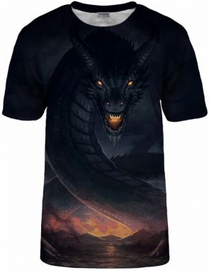 Bittersweet Paris Unisex's Dragon Protector Tričko Tsh Bsp822