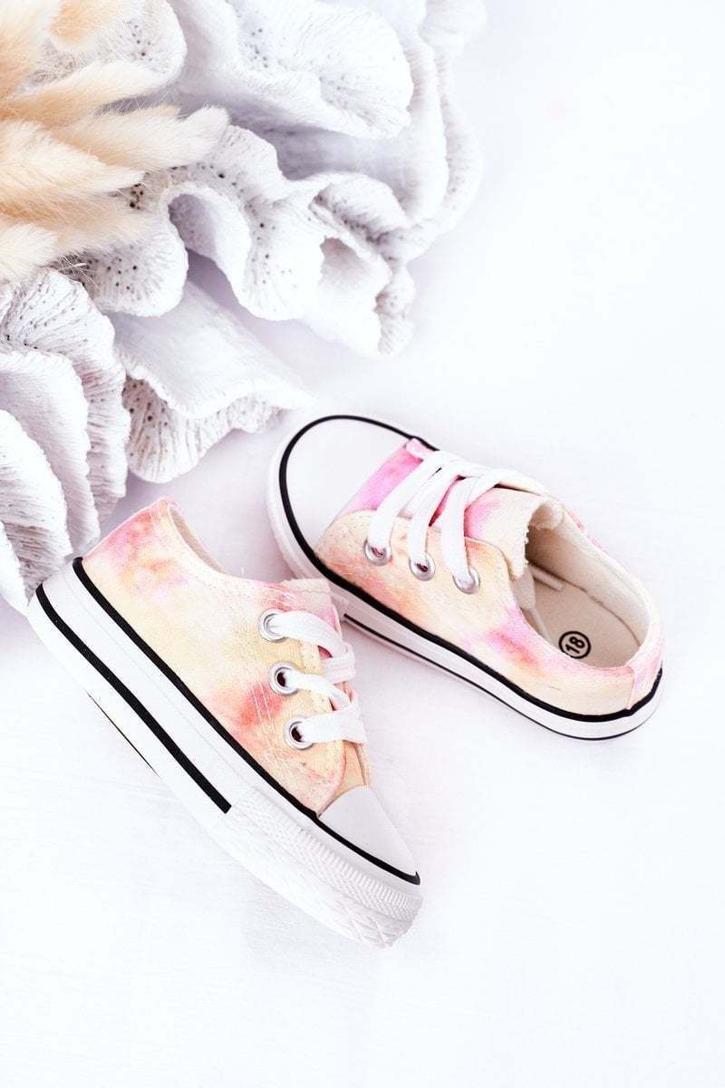 Kids' classic sneakers with Tie-dye Simba effect