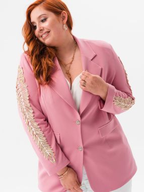 Dámsky blejzer Edoti Plus Size MLR006