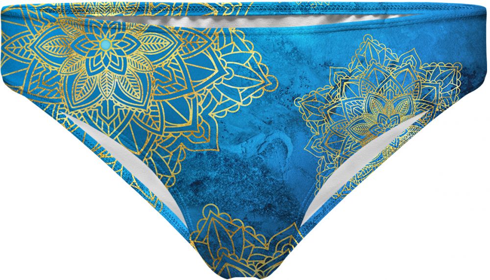 Dámske bikiny spodný diel Mr. GUGU & Miss GO GOLD BOHO