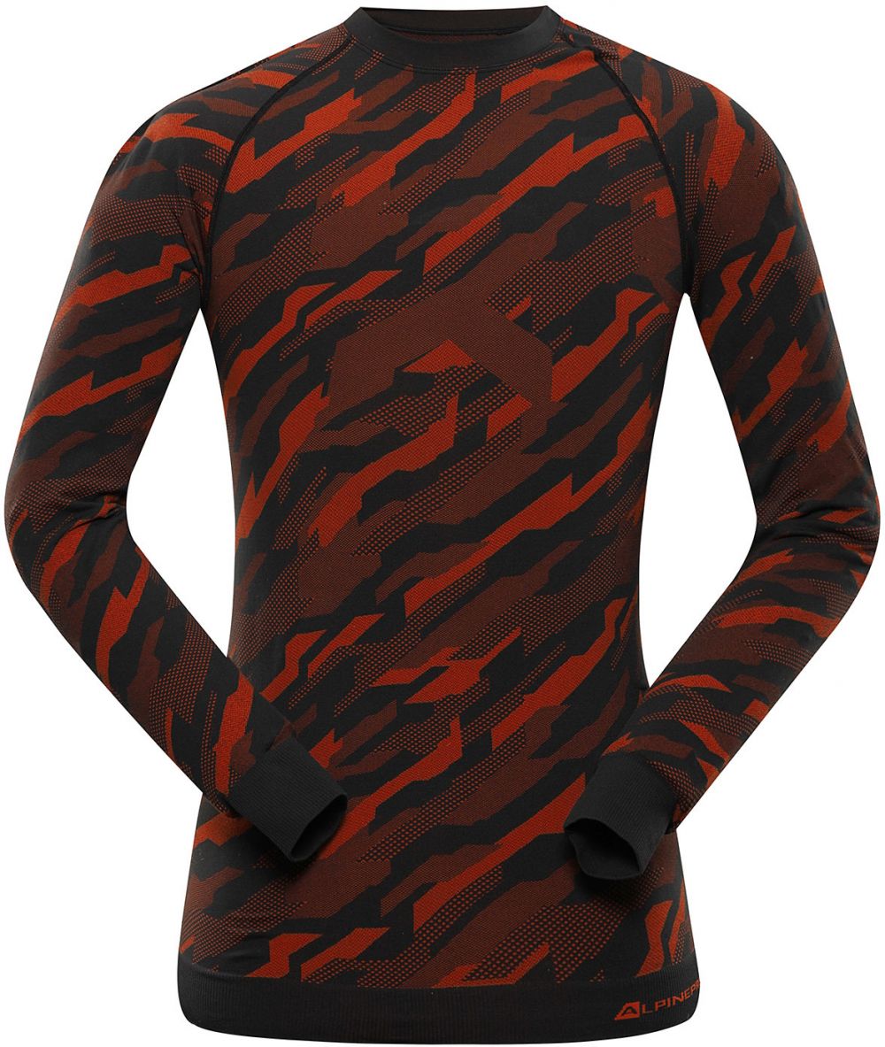 Men's functional underwear ALPINE PRO PADON SPICY ORANGE