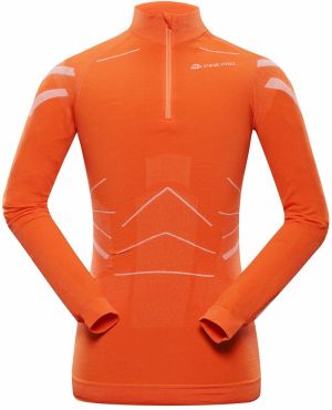 Men's quick-drying underwear - T-shirt ALPINE PRO LUBIN SPICY ORANGE