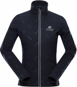 Women's jacket with dwr ALPINE PRO BARITA navy
