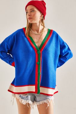 Bianco Lucci Women's Buttoned Knitwear Cardigan