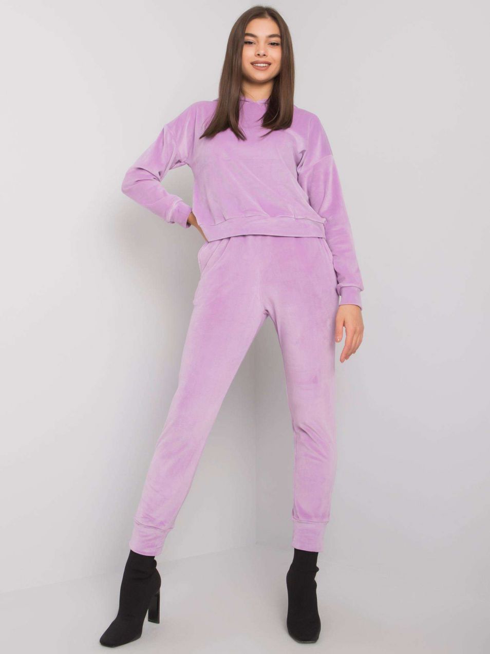 Purple women's velour set Meriden