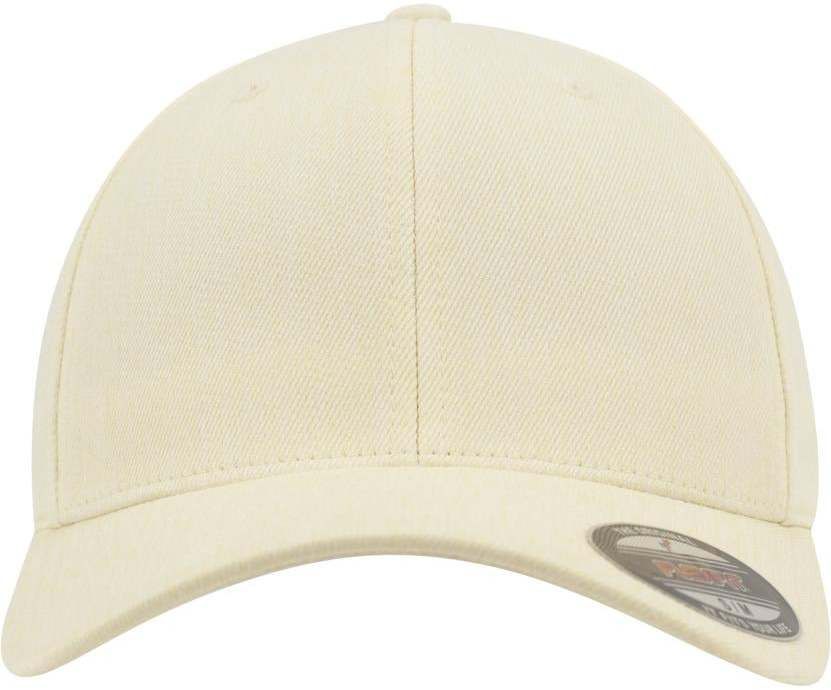 Yellow Cream Flexfit Pastel Melange Cap