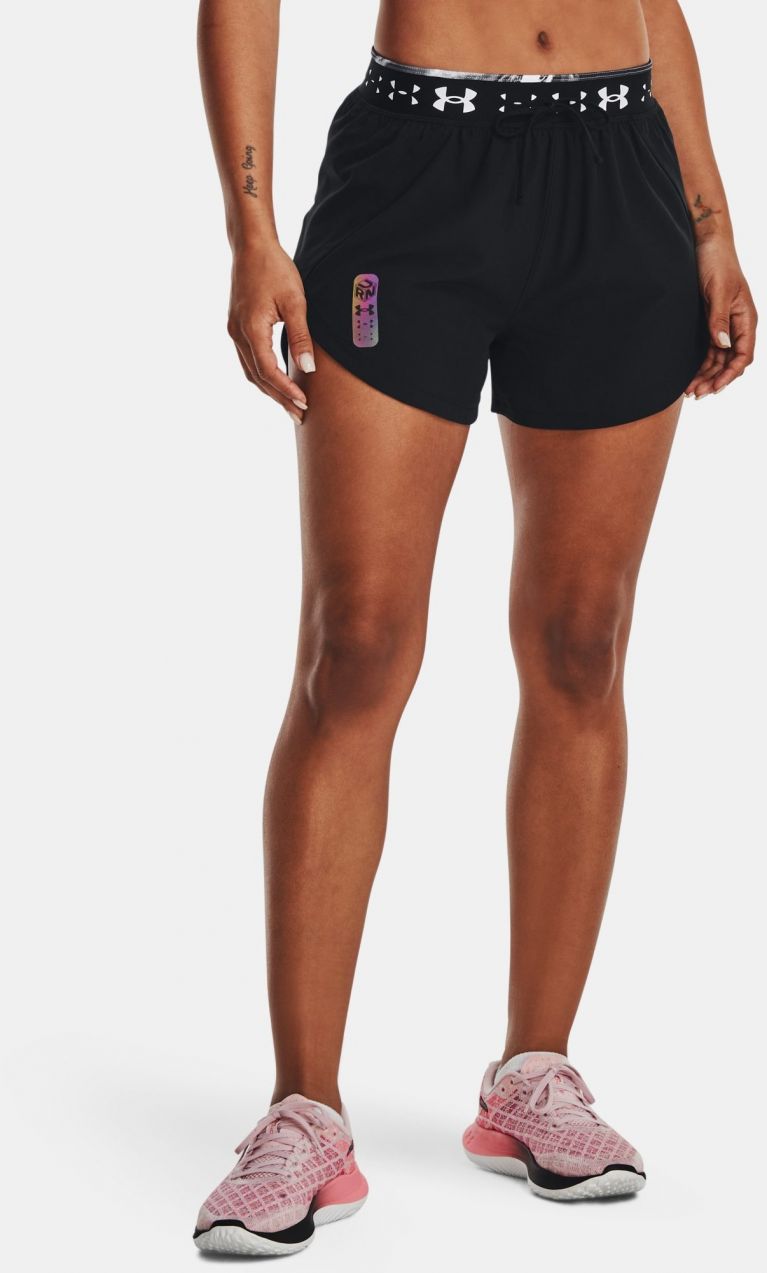 Čierne dámske športové šortky Under Armour Run Anywhere