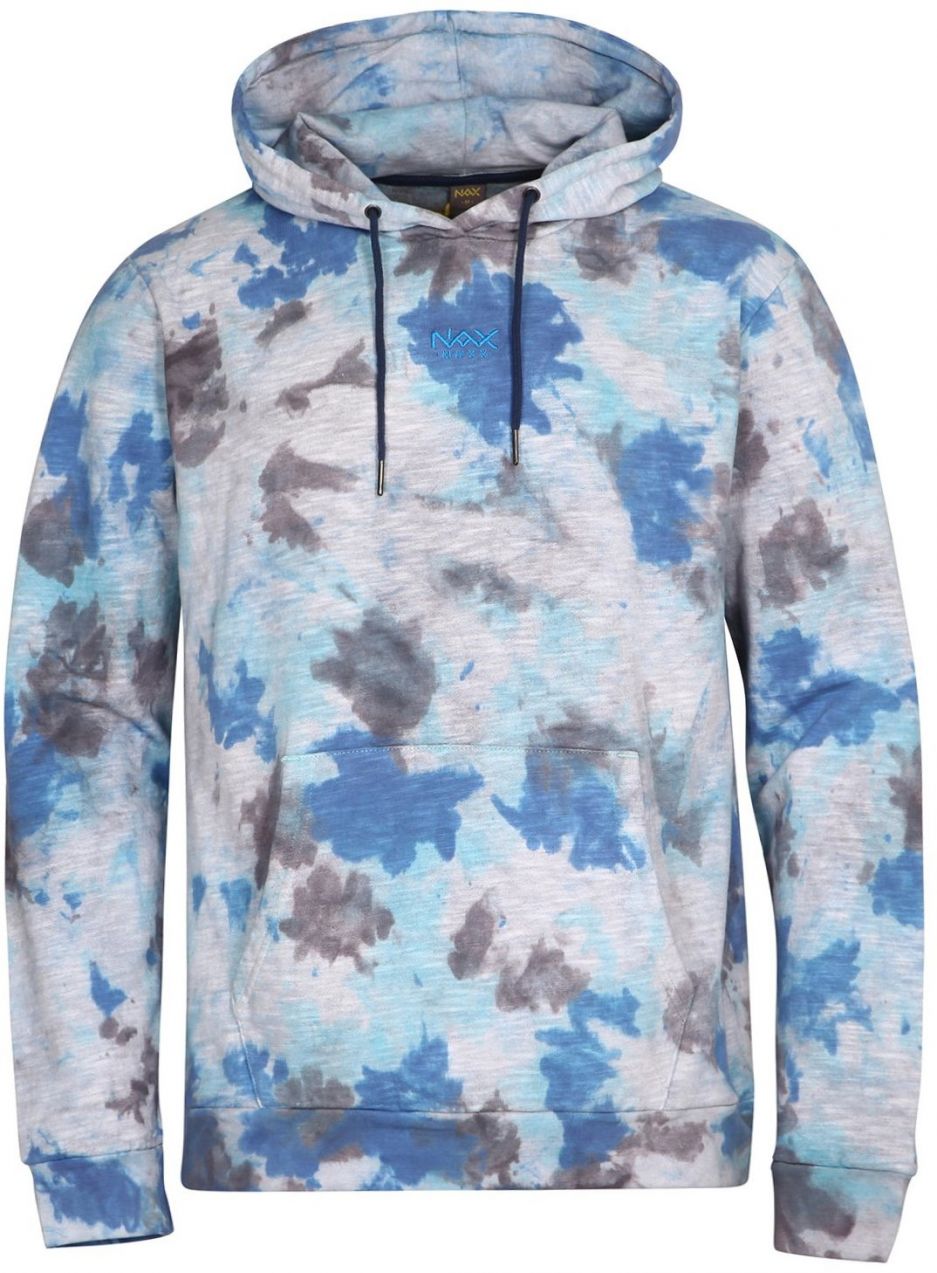 Men's batik sweatshirt nax NAX ZENUR blue radiance