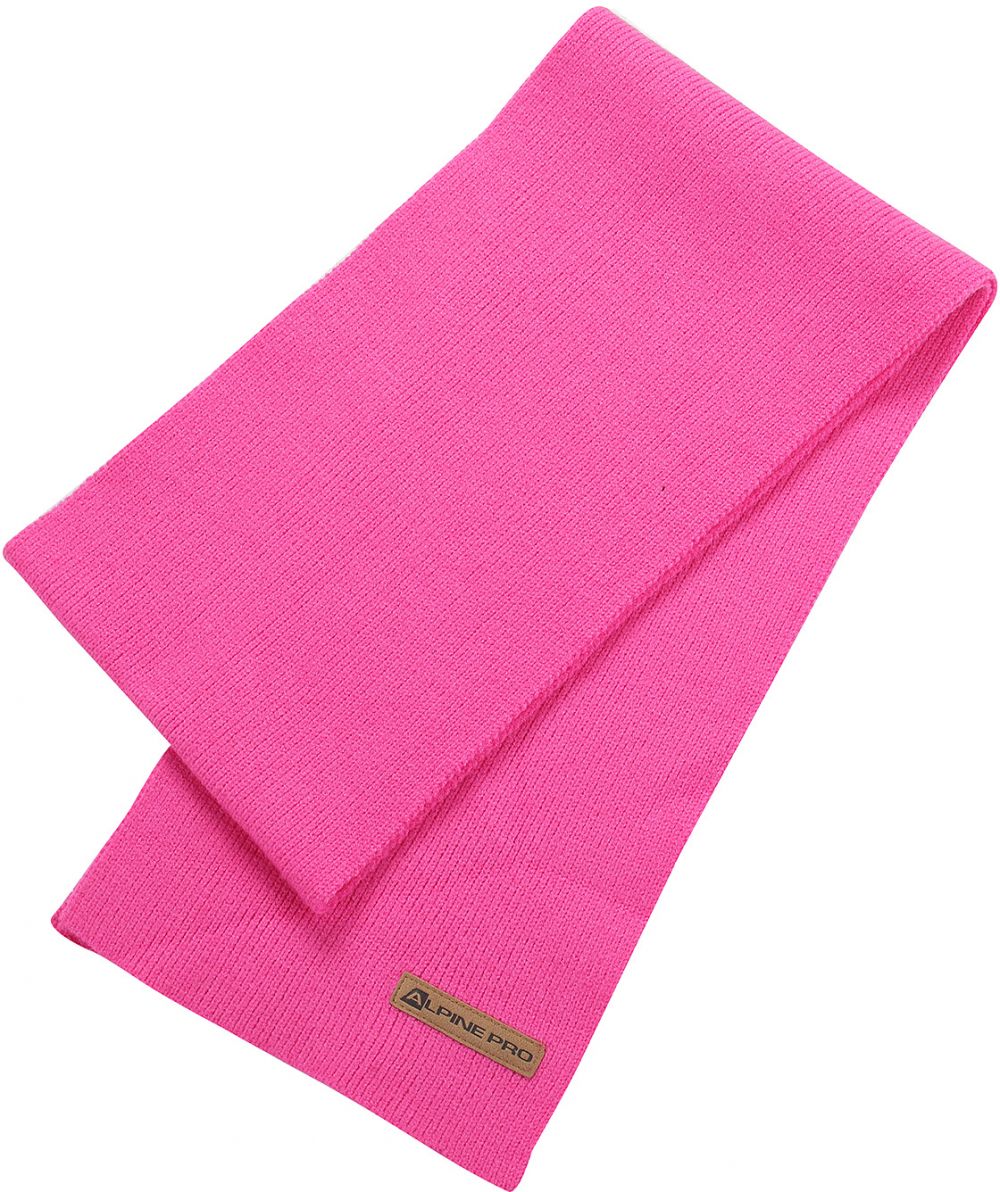 Winter scarf ALPINE PRO ESKARNE carmine rose