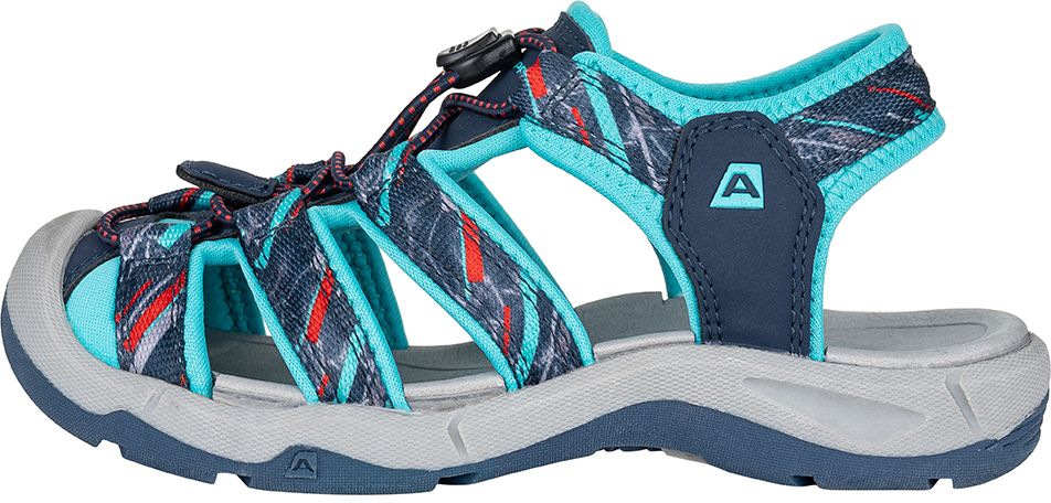 Children's summer sandals ALPINE PRO GASTER scuba blue