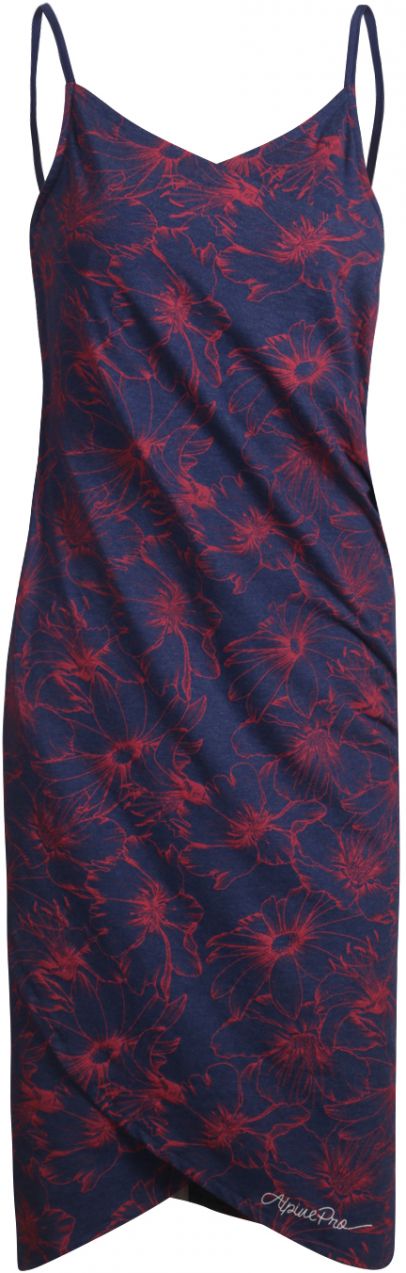 Women's beach dress ALPINE PRO YARA estate blue variant pd