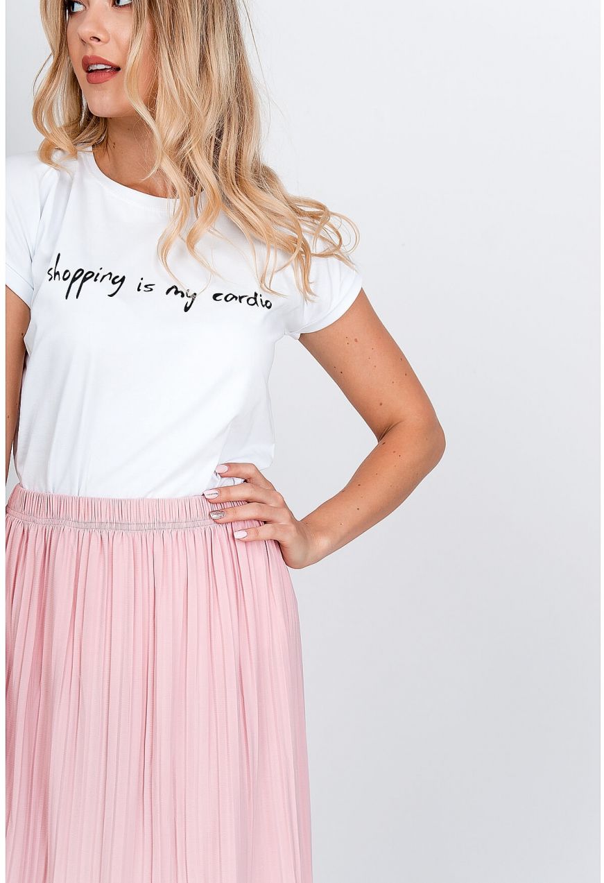 Women's T-shirt with the inscription 