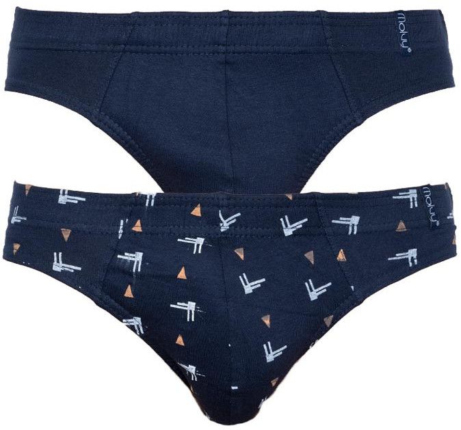 2PACK Men's briefs Molvy blue