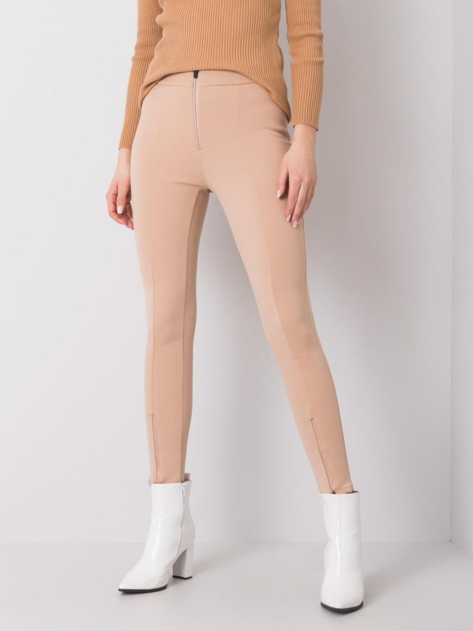 Beige trousers Georgia RUE PARIS