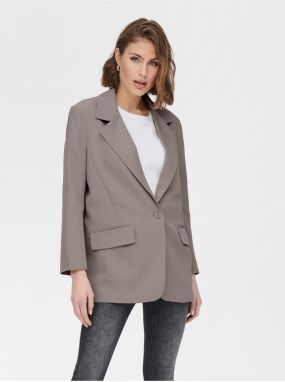Hnedé oversize sako ONLY Lana Berry