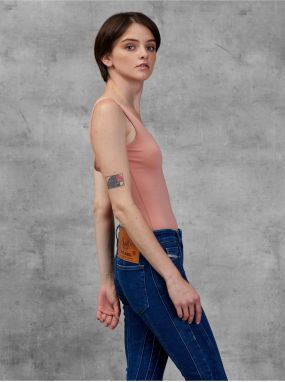 Body pre ženy Diesel - ružová