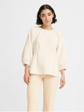 Krémová dámska voľná halenka s 3/4 rukávom Levi's®