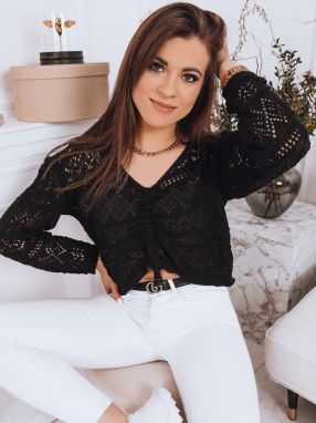 Women's sweater MISTELLA - black Dstreet
