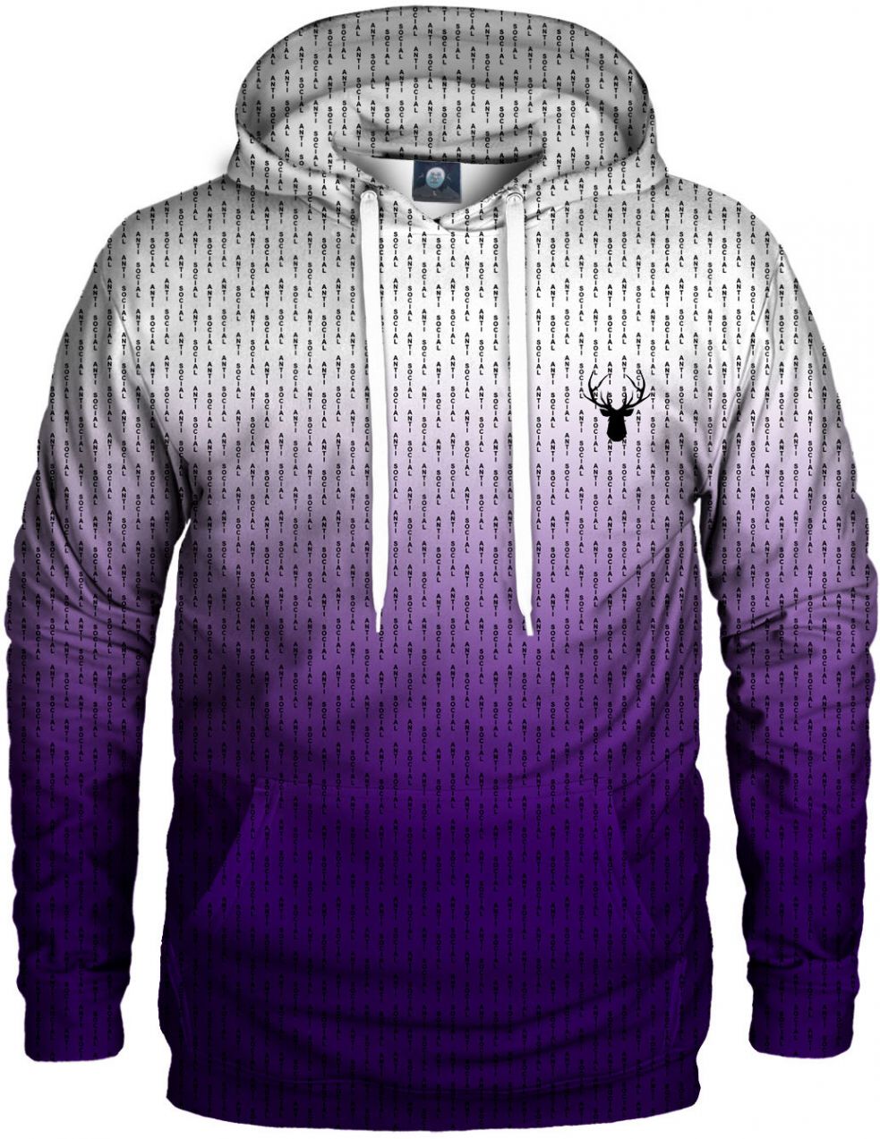 Aloha z protispoločenskej kráľovskej mikiny Deer Unisex H-K AFD817
