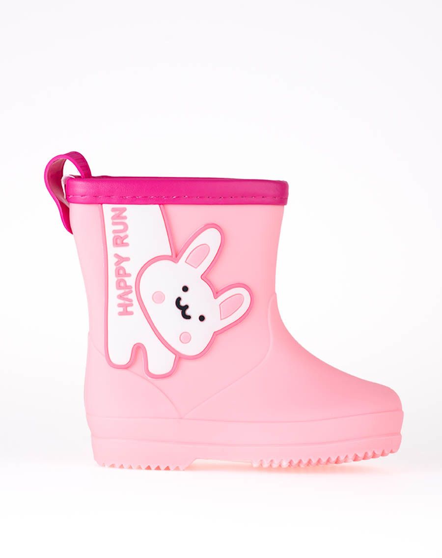 Low girls' wellies Shelvt with rabbit