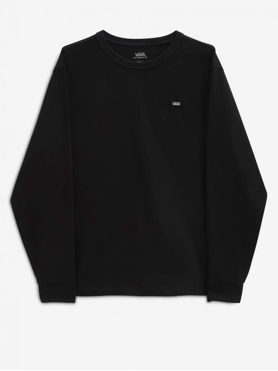 Čierne dámske tričko s dlhým rukávom VANS