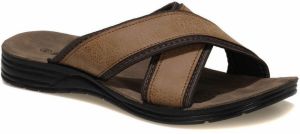 KINETIX  Linnes 1Fx Brown Man Outdoor Slippers