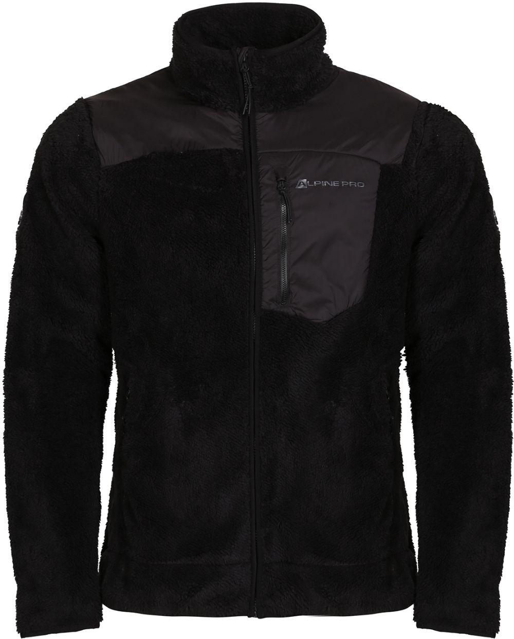 Pánska mikina supratherm ALPINE PRO FERAD čierna