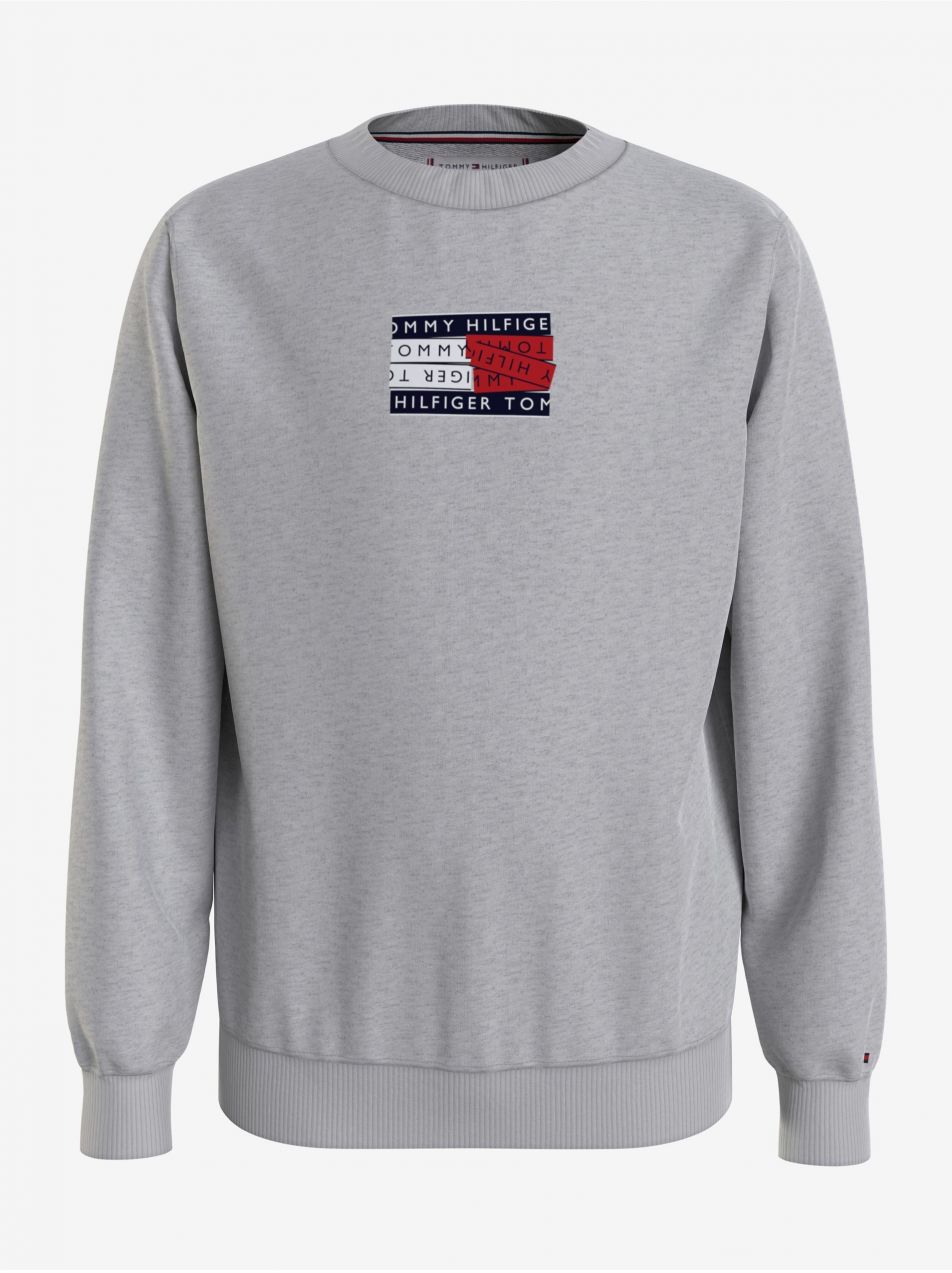 Šedá chlapčenská mikina Tommy Hilfiger