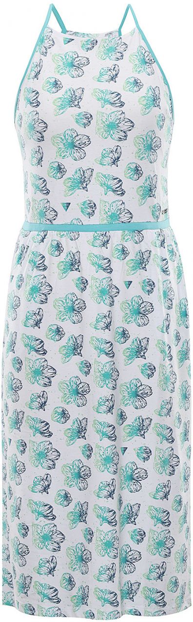 Women's dress ALPINE PRO GYRA white variant pc