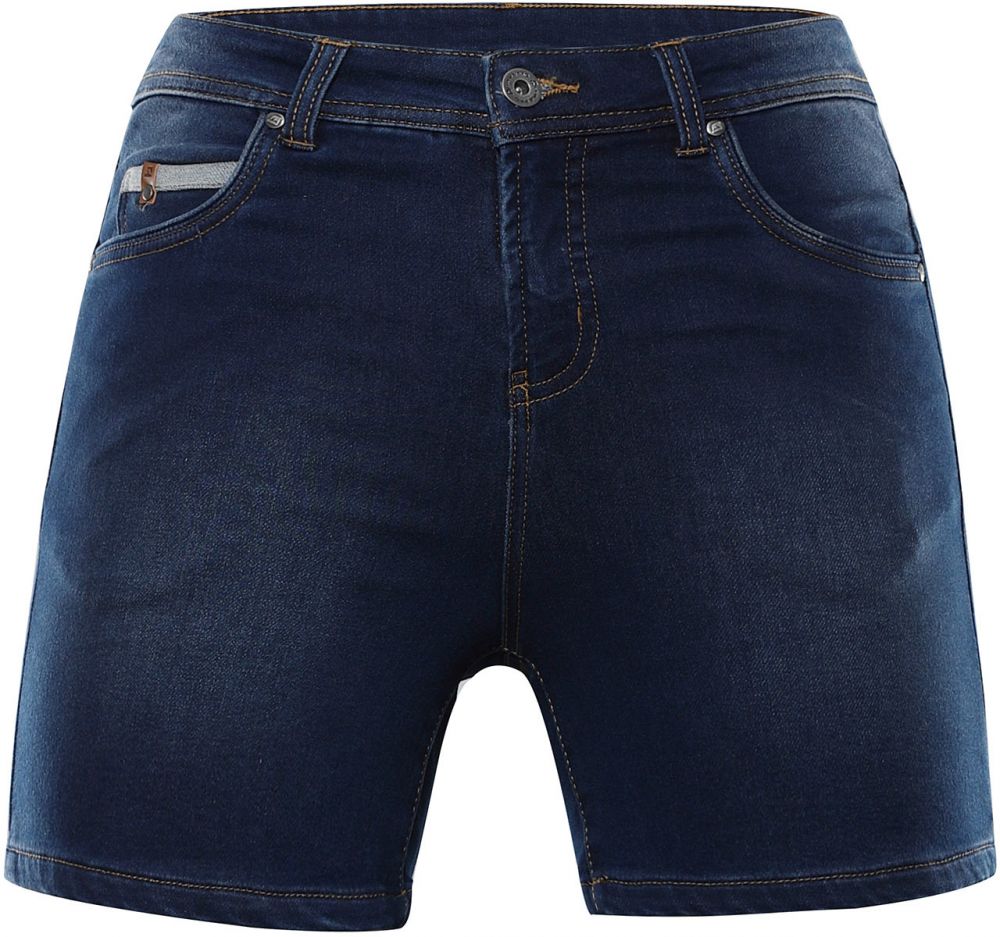 Women's denim shorts ALPINE PRO THASA MOOD INDIGO