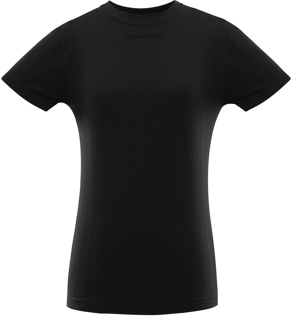 Women's underwear - T-shirt ALPINE PRO BAMBA black