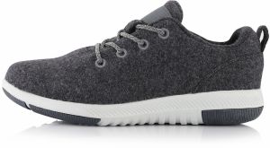 Urban shoes ALPINE PRO WOOLE dk.true gray