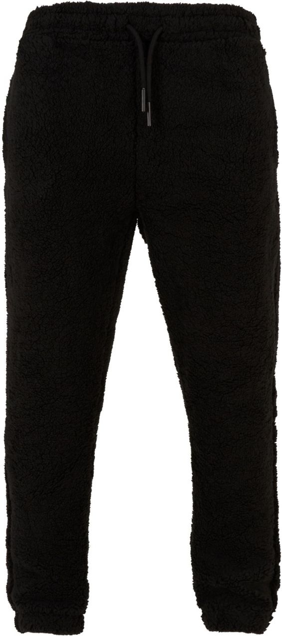 DEF Teddy Sweatpants with Black Embroidery