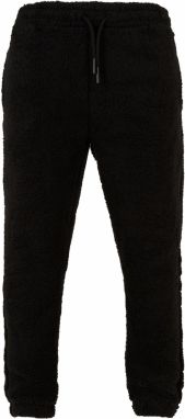 DEF Teddy Sweatpants with Black Embroidery