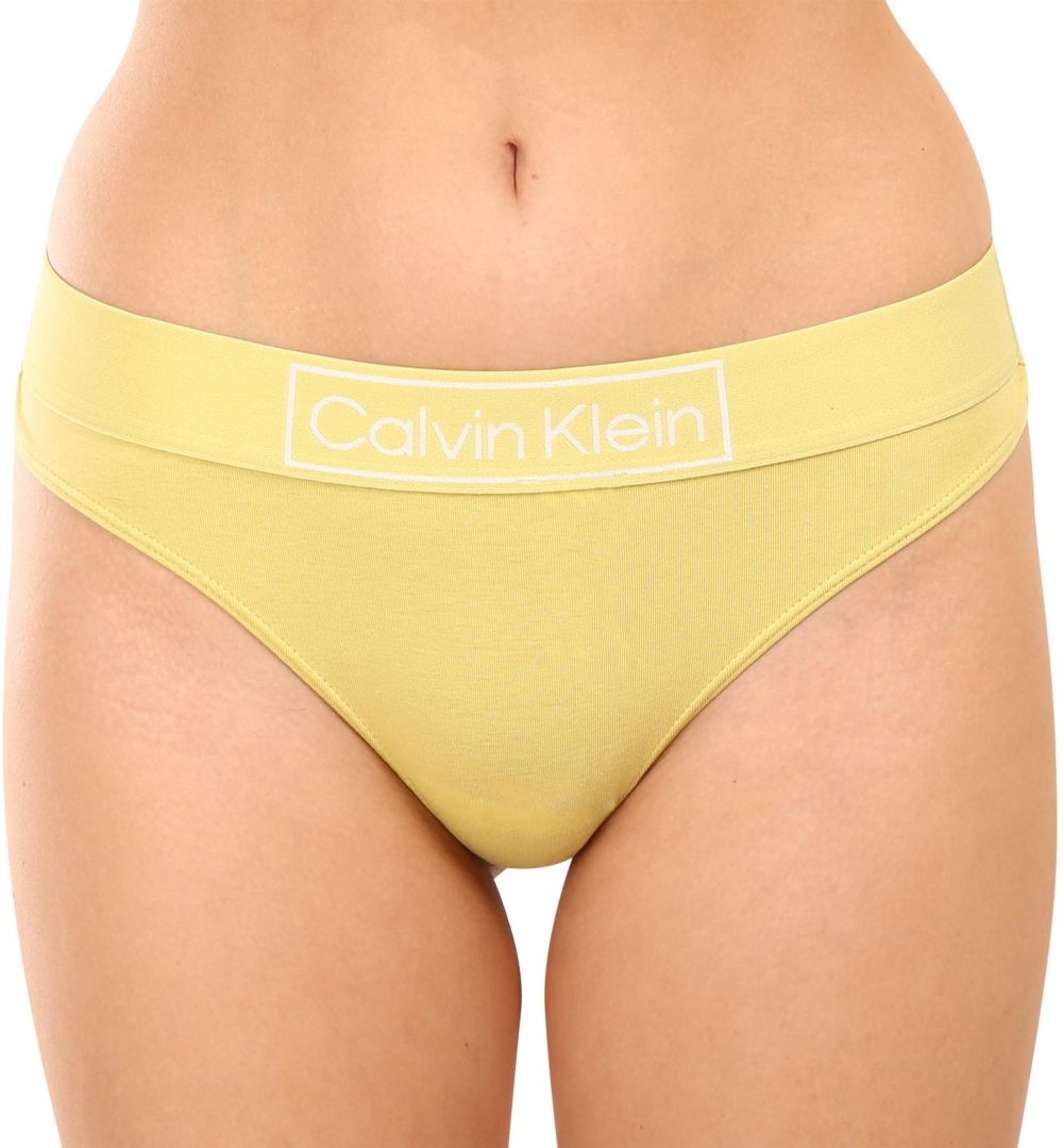 Dámske tangá Calvin Klein žlté