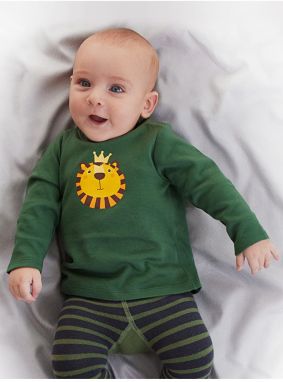 Denokids Levie Dieťa Chlapec Zelené Tričko
