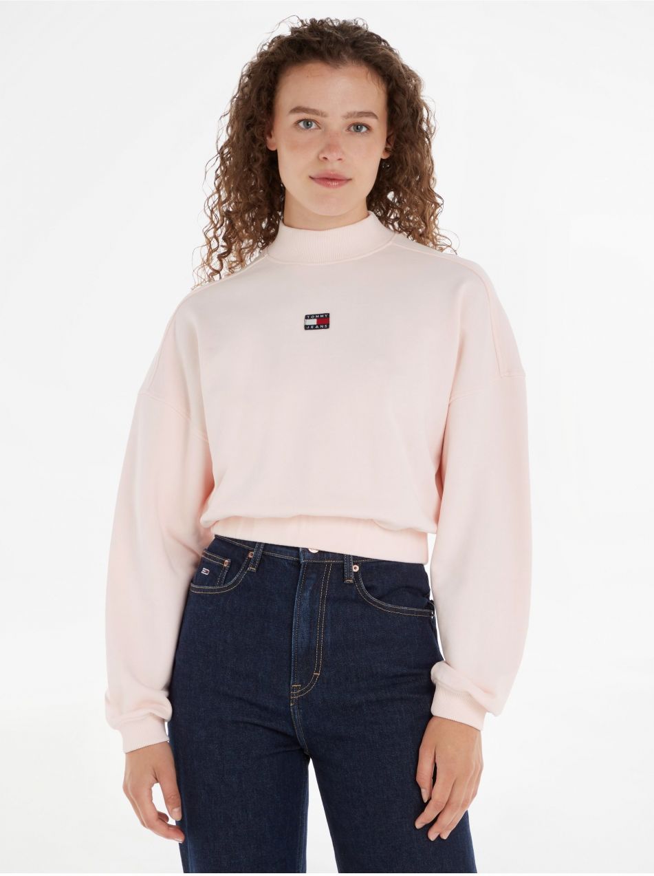 Mikiny pre ženy Tommy Jeans - svetloružová
