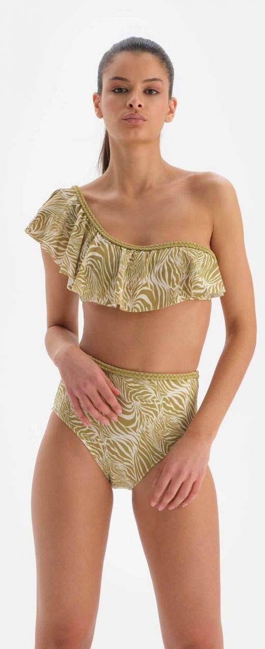 Dagi Pistácio volánové bikiny top