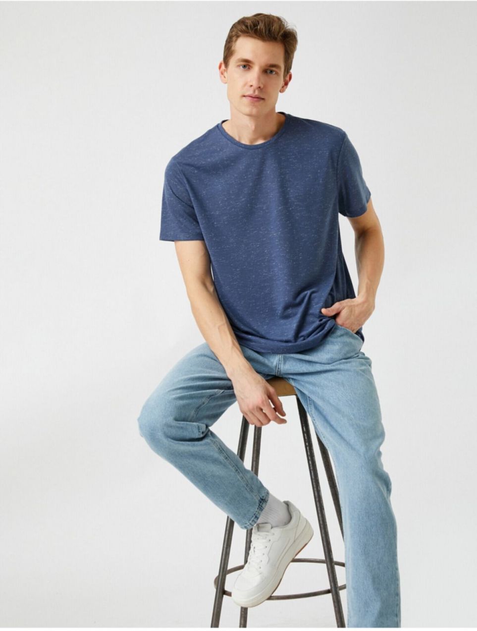 Tričko Koton Slim Fit Basic