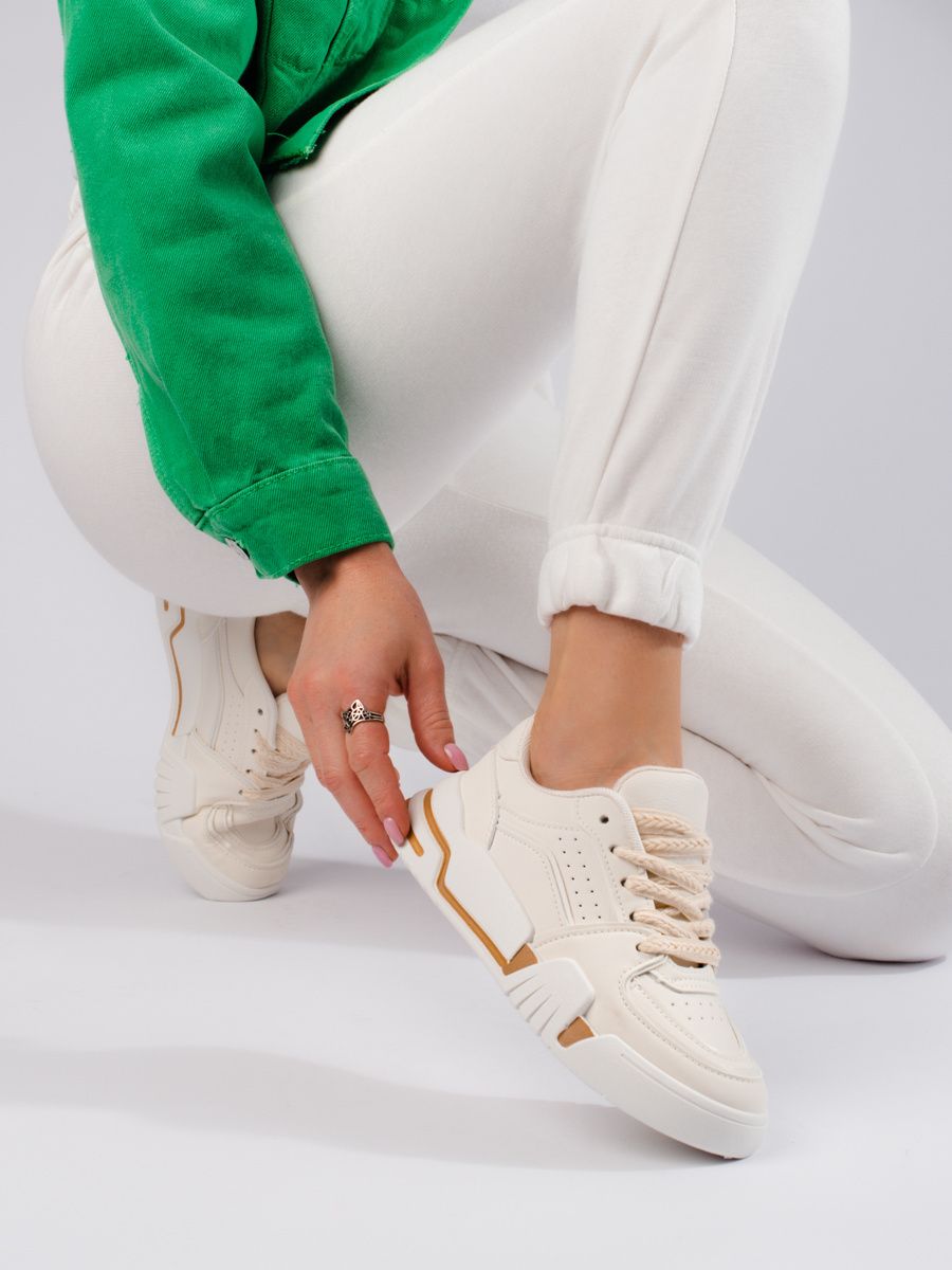 Dámske tenisky Shelvt Beige
