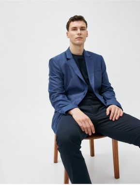 Koton sako slim fit s detailom gombíkov a vreckom