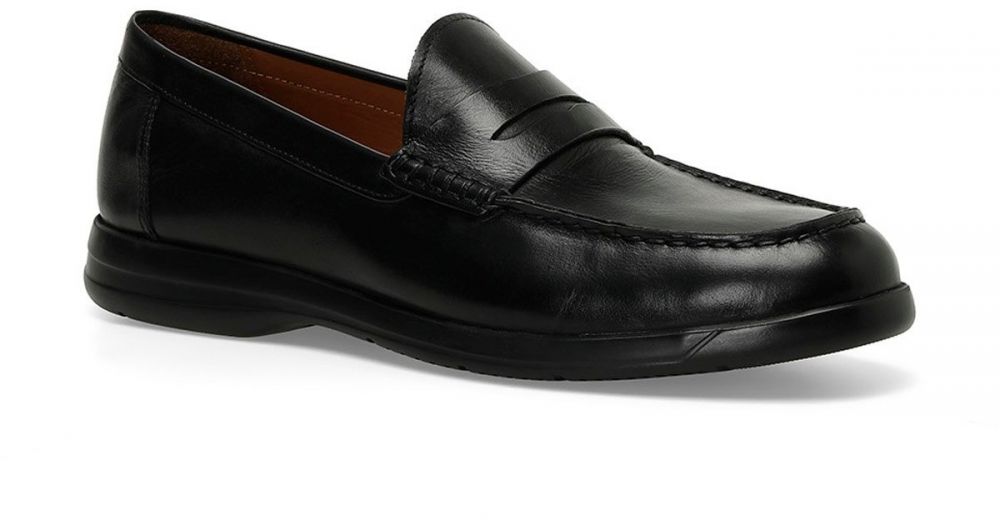 İnci INCI SCARPA 4FX BLACK Man Formal Moccasin