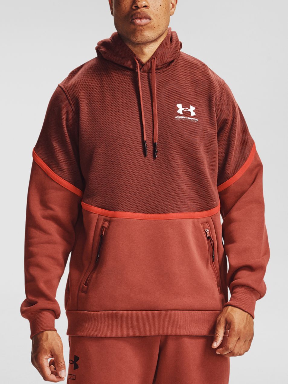 Under Armour UA Rival Fleece AMP HD-RED Sweatshirt