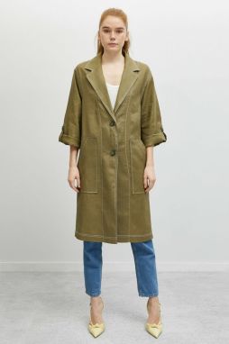 Koton Trench Coat - zelená - Motorkárske bundy